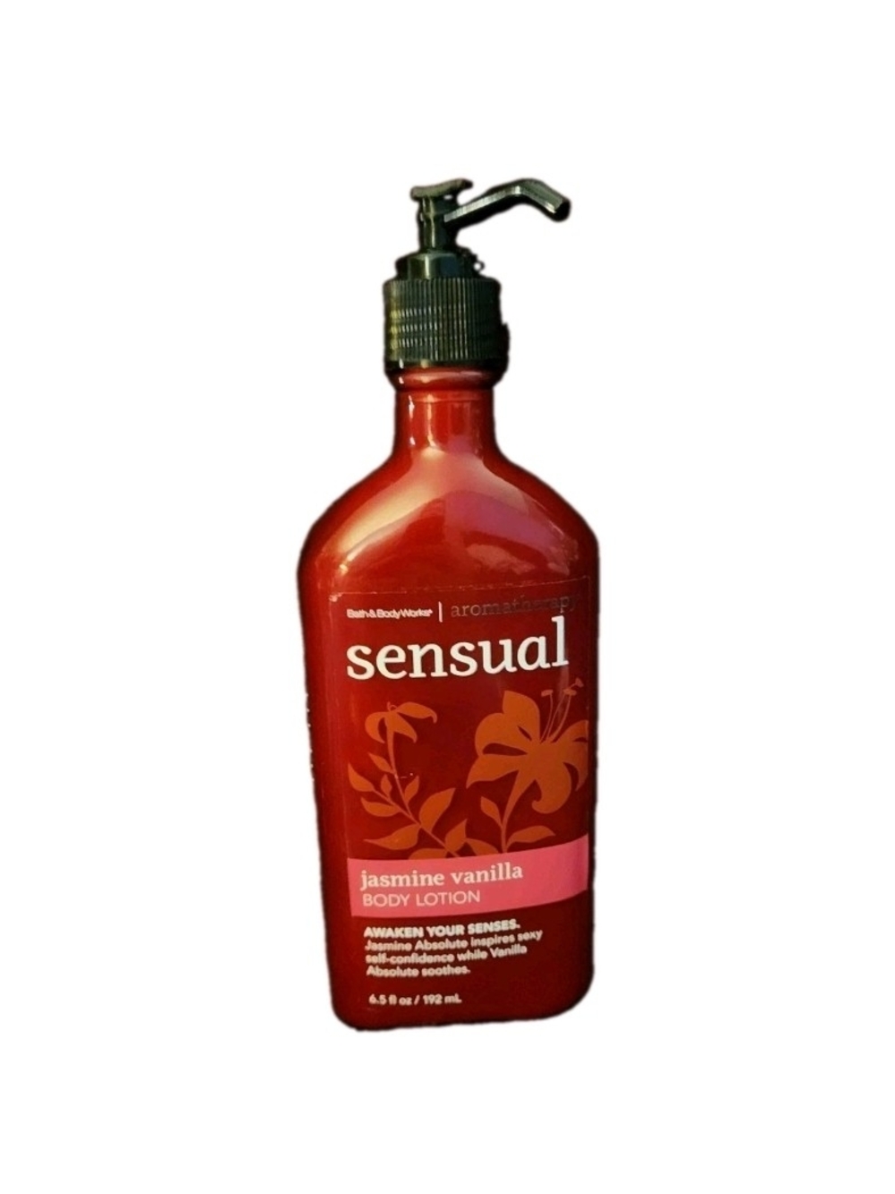 Bath & Body Works Sensual Jasmine Vanilla Body Lotion - Red